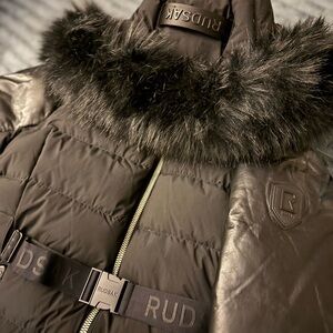 Rudsak Maryla Black Coat XL